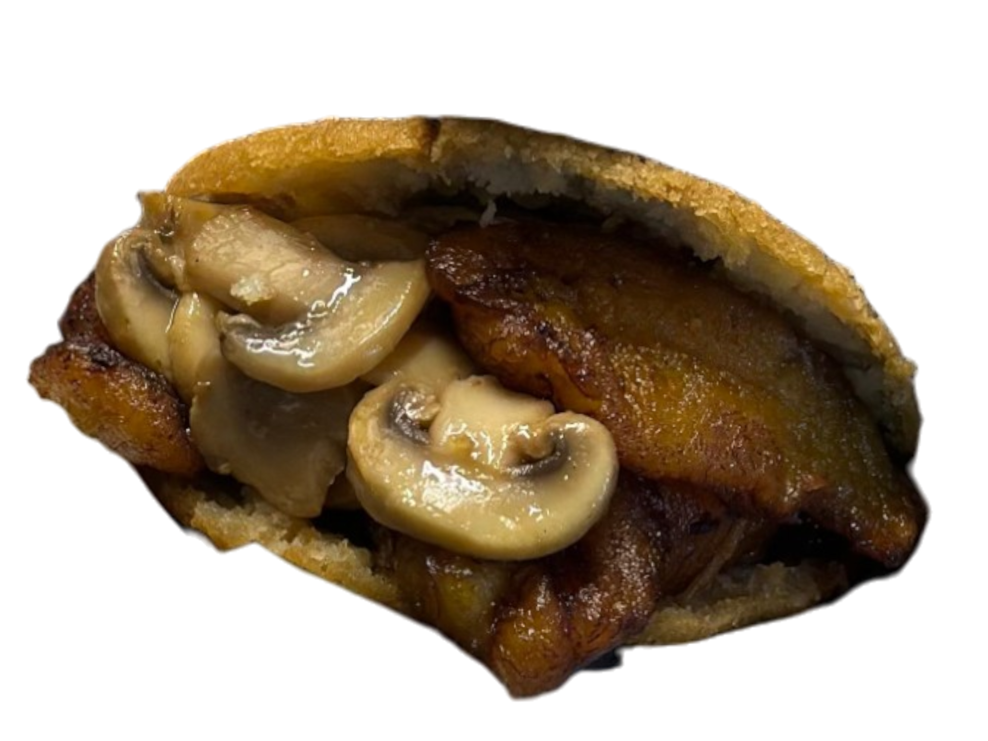 Plátano Macho y Champiñones - Ole Papi Santa Pola