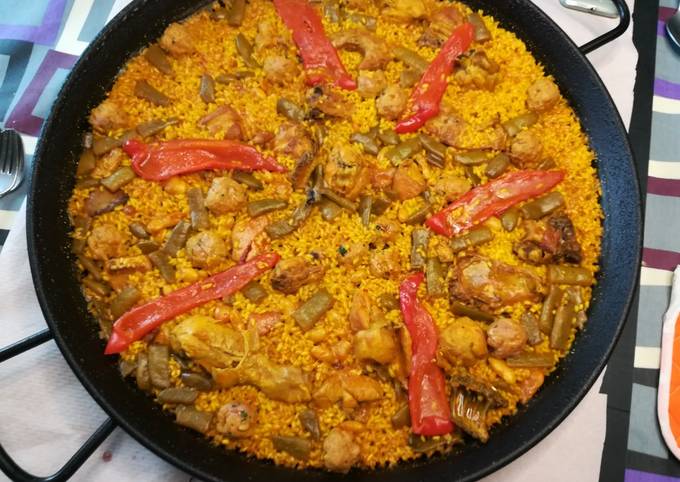 Arroz Mixto Pollo y Pescado - Ole Papi Santa Pola