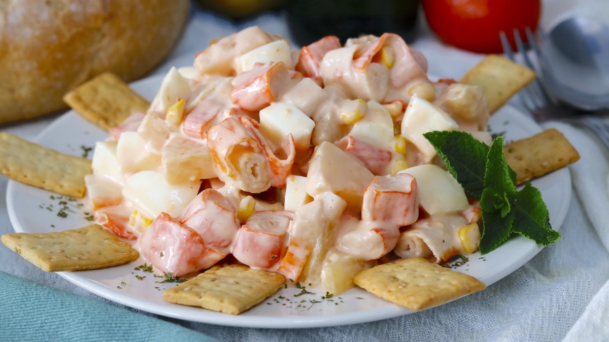 Ensaladilla de Cangrejo - Ole Papi Santa Pola