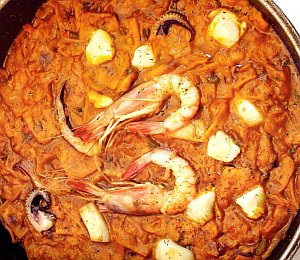 Gazpacho Marinero - Ole Papi Santa Pola