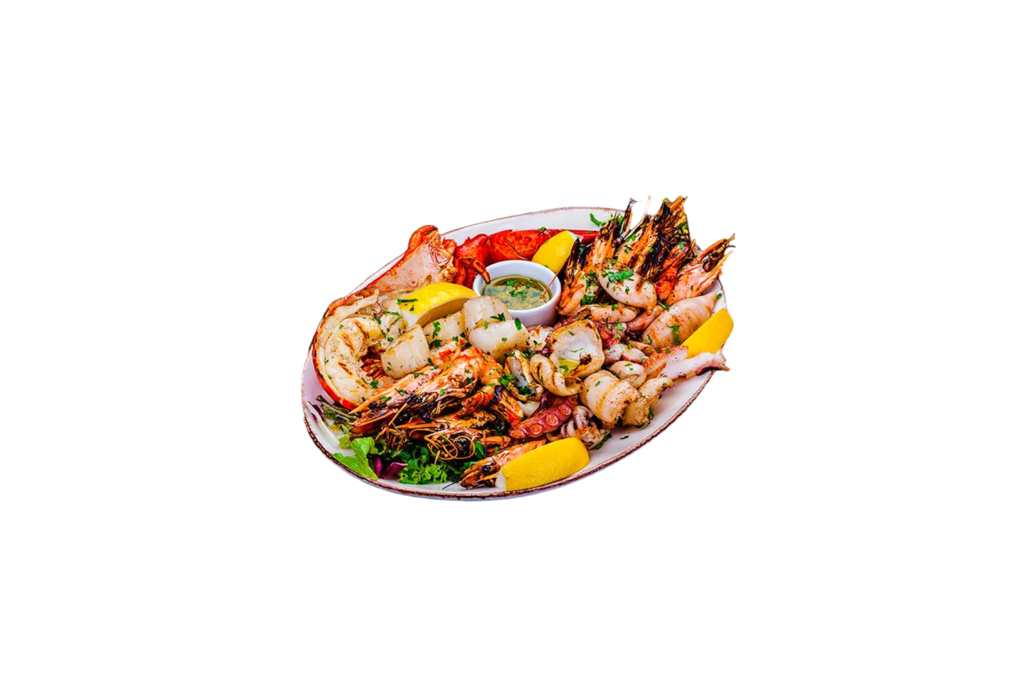 Parrillada de Mariscos (mín. 2 personas) - Ole Papi Santa Pola