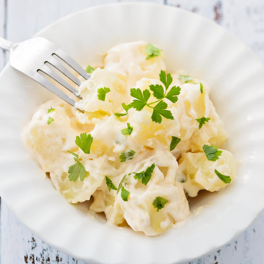 Patatas con Alioli - Ole Papi Santa Pola