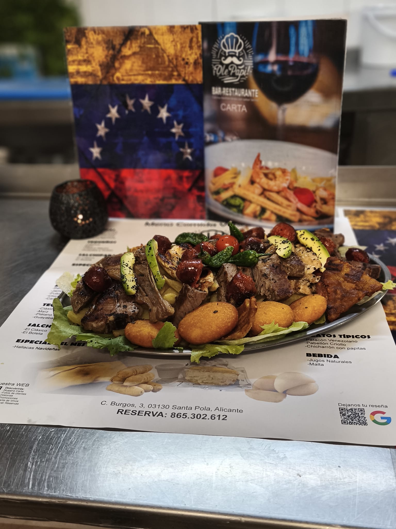 Plato destacado Ole Papi