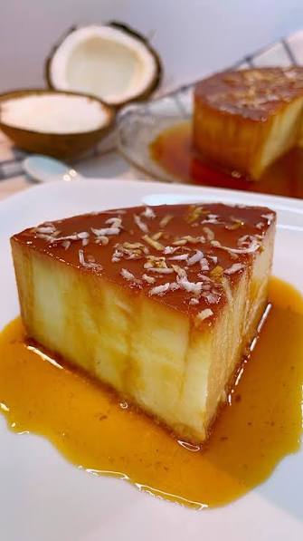 Quesillo de Coco - Ole Papi Santa Pola