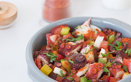 Salpicón de Pulpo o Marisco - Ole Papi Santa Pola